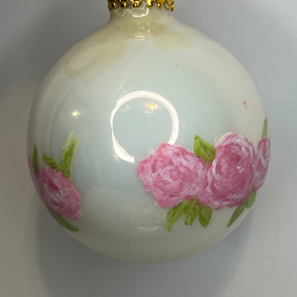 6 Vintage White Tree Ornaments Glass Balls Danson In Original Box 2.5” - Picture 13 of 14
